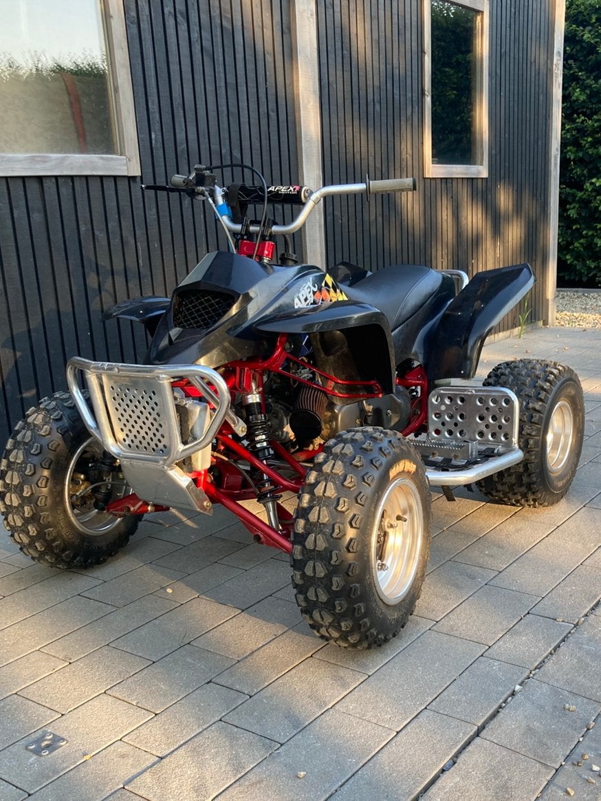 Duitse cross quad 100cc, Ophalen