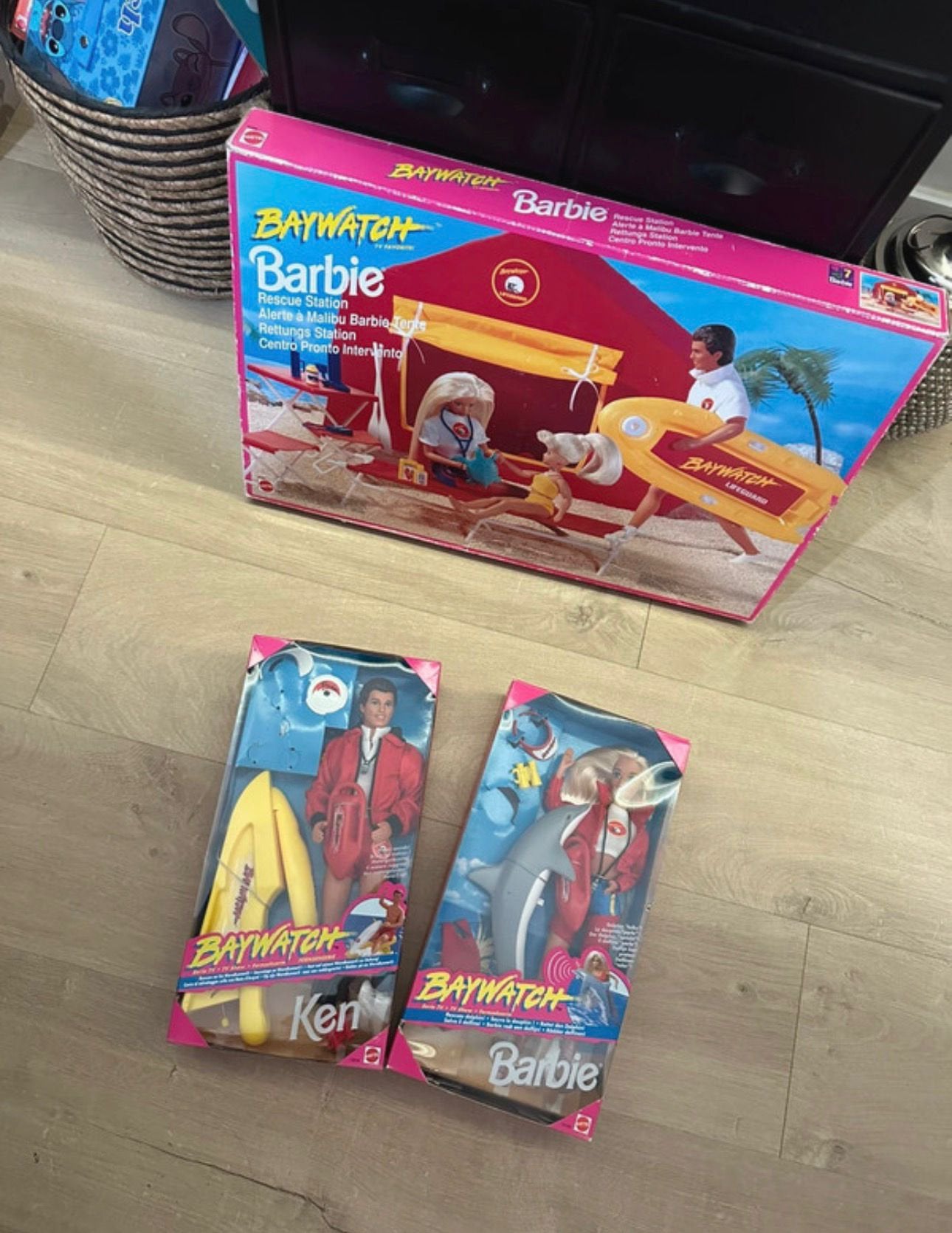 Barbie baywatch ken en barbie en rescue set, Ophalen of Verzenden, Nieuw