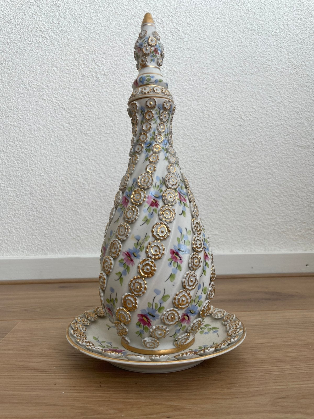 Handbeschilderde Turkse karafset; Yildiz ontwerp, Antiek en Kunst, Ophalen of Verzenden