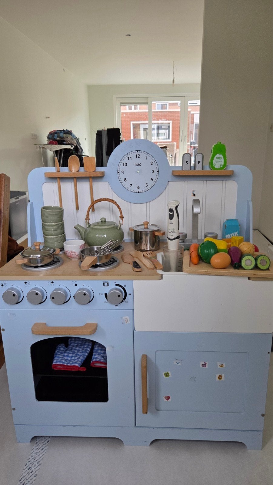 Tidlo Houten Speelkeuken met Accessoires, Ophalen, Gebruikt, Meisje