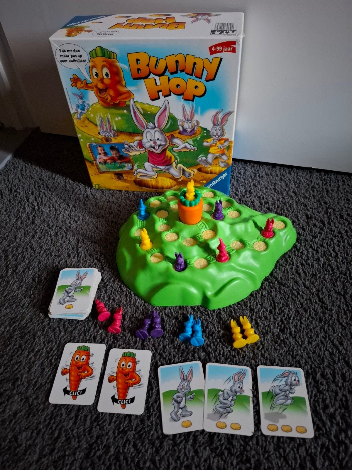 Bunny hop spel, Drie of vier spelers, Ophalen of Verzenden