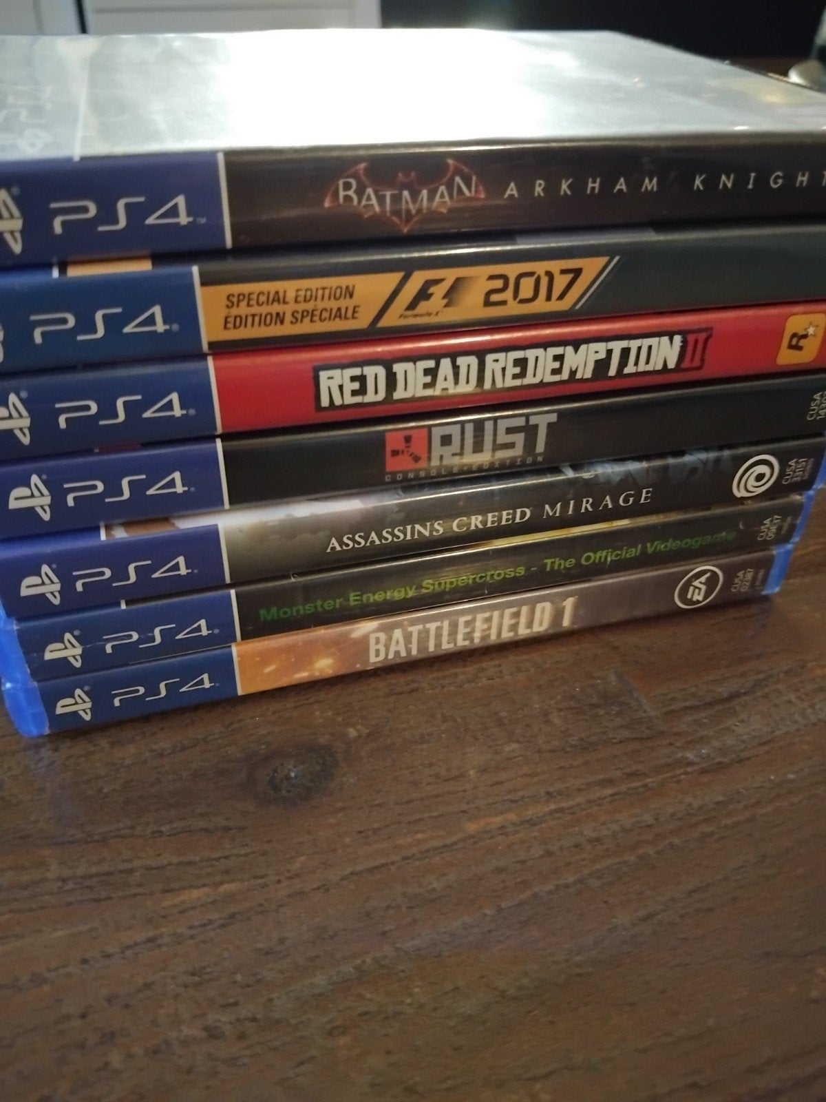 PS4 Games: Assassin's Creed, Red Dead Redemption II, Rust, Spelcomputers en Games, Ophalen, Online, Gebruikt, Vanaf 18 jaar