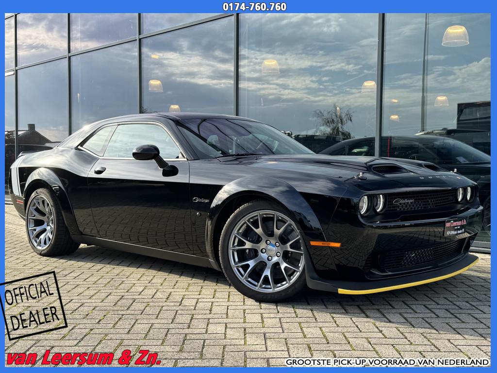 Dodge Challenger SRT Hellcat Redeye Black Ghost 1 van 300, Auto's, Dodge, Automaat, Automatische klimaatregeling, Achterwielaandrijving