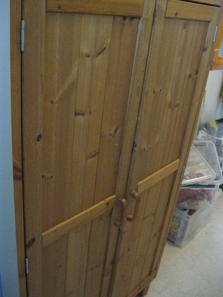 Houten gereedschapskast, Ophalen of Verzenden, Gebruikt