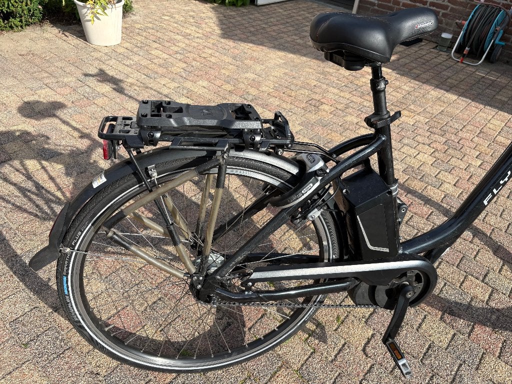 Elektrische fiets merk Flyer, Fietsen en Brommers, Elektrische fietsen, Gebruikt, 50 km per accu of meer, 55 tot 59 cm, Ophalen