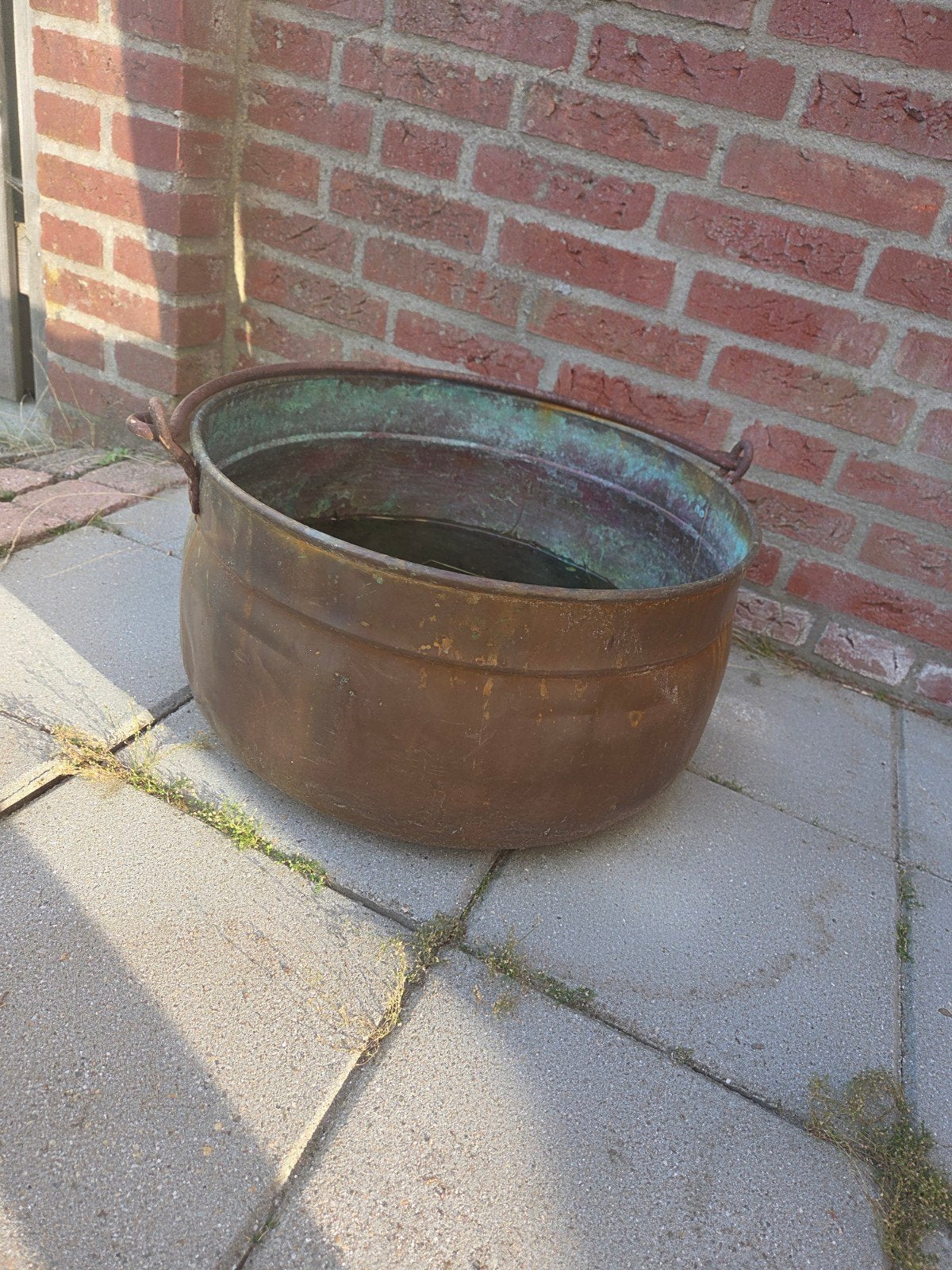 Antieke koperen bak, Antiek en Kunst, Antiek | Koper en Brons, Ophalen