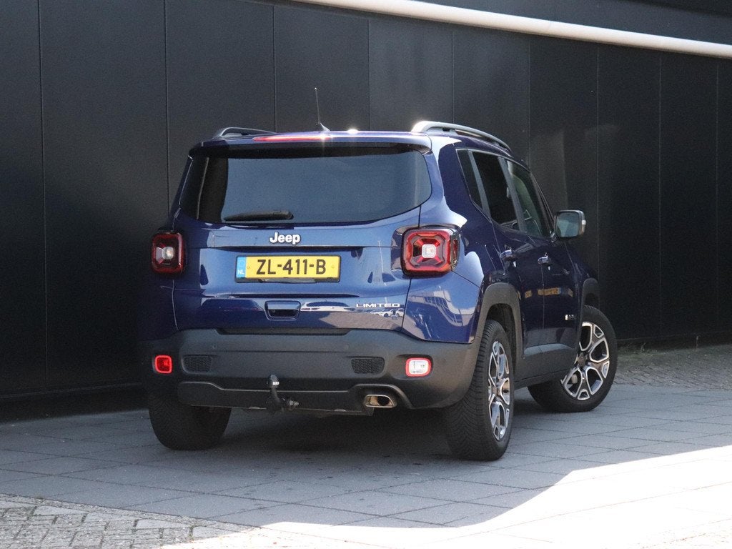 Jeep Renegade 1.3T Freedom | LEDER | PANO-DAK | TREKHAAK | P, Auto's, Automatische klimaatregeling, Gebruikt, 4 cilinders, 150 pk