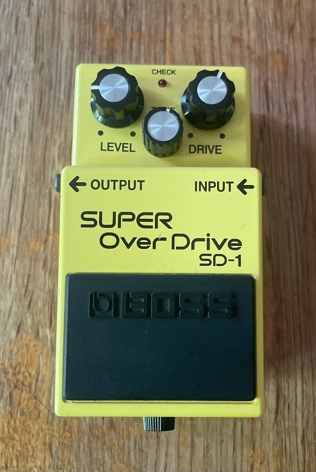 Boss Super Overdrive SD-1, Muziek en Instrumenten, Effecten, Ophalen of Verzenden, Zo goed als nieuw, Distortion, Overdrive of Fuzz