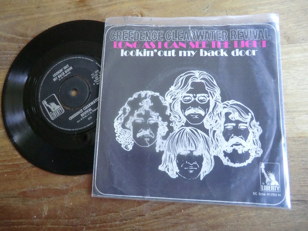 ccr    long as i can see the light/lookin'out my back door, Cd's en Dvd's, Vinyl Singles, Gebruikt, Verzenden, 7 inch, Single