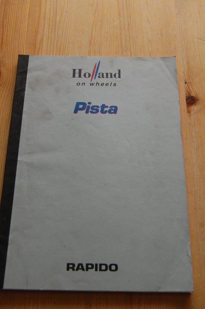 Rapido Pista onderdelenboek, Ophalen of Verzenden, Nieuw