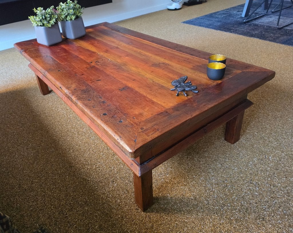Antieke betaaltafel 145x70x40, Antiek en Kunst, Antiek | Meubels | Tafels, Ophalen