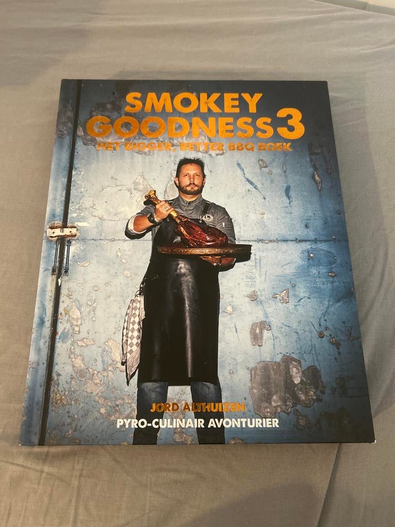 Smokey Goodness 3: Het Grootste BBQ Boek van Jord Althuizen, Ophalen of Verzenden, Zo goed als nieuw, Overige gebieden, Hoofdgerechten