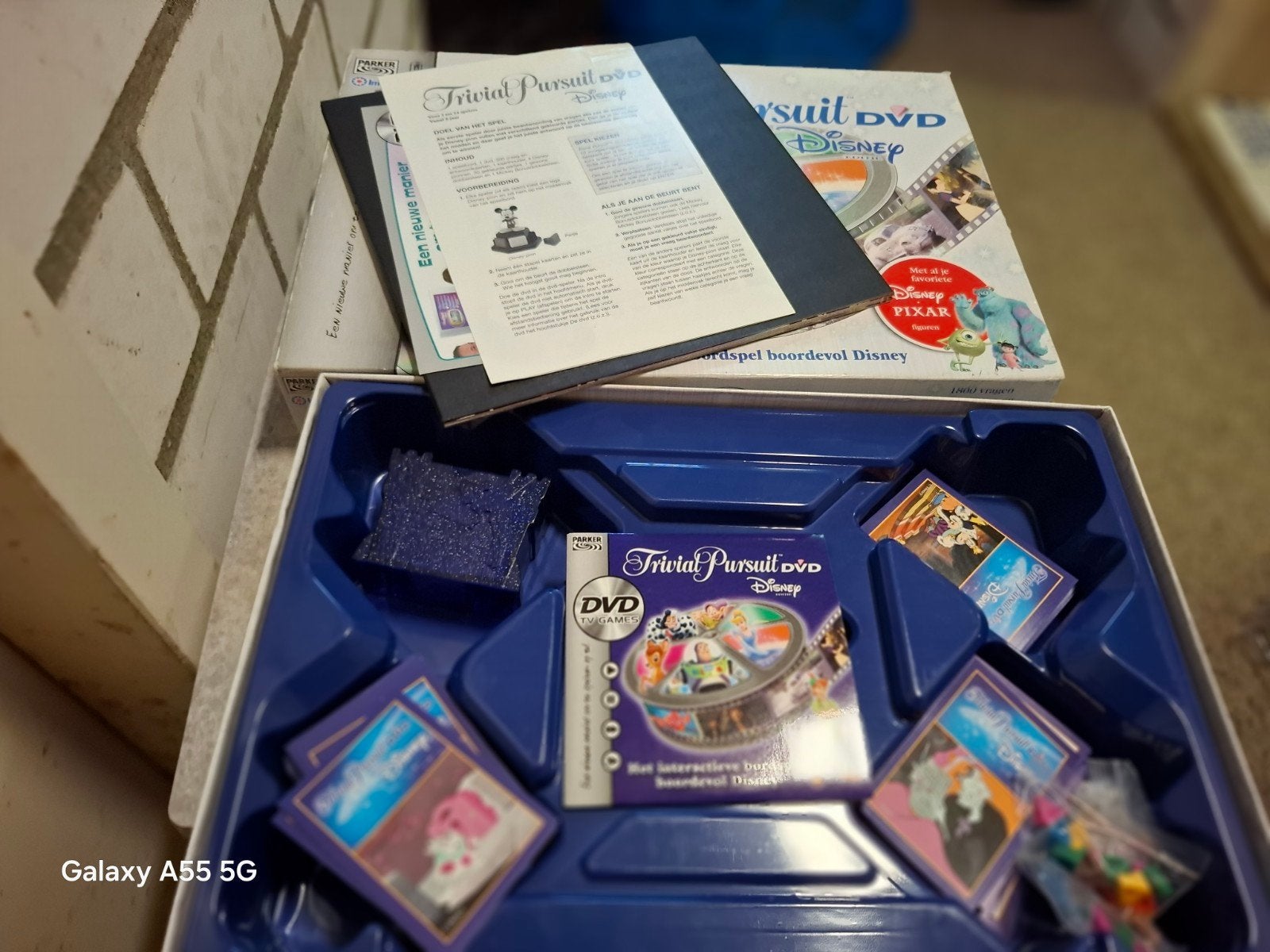 Trivial Pursuit Disney DVD - Interactief bordspel, Parker, Gebruikt, Postbus 3000, 3800 DA Amersfoort, Ophalen of Verzenden