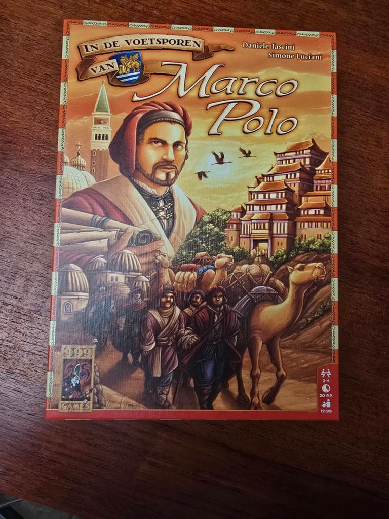 Marco Polo + 1e uitbreiding, Ophalen of Verzenden, Zo goed als nieuw