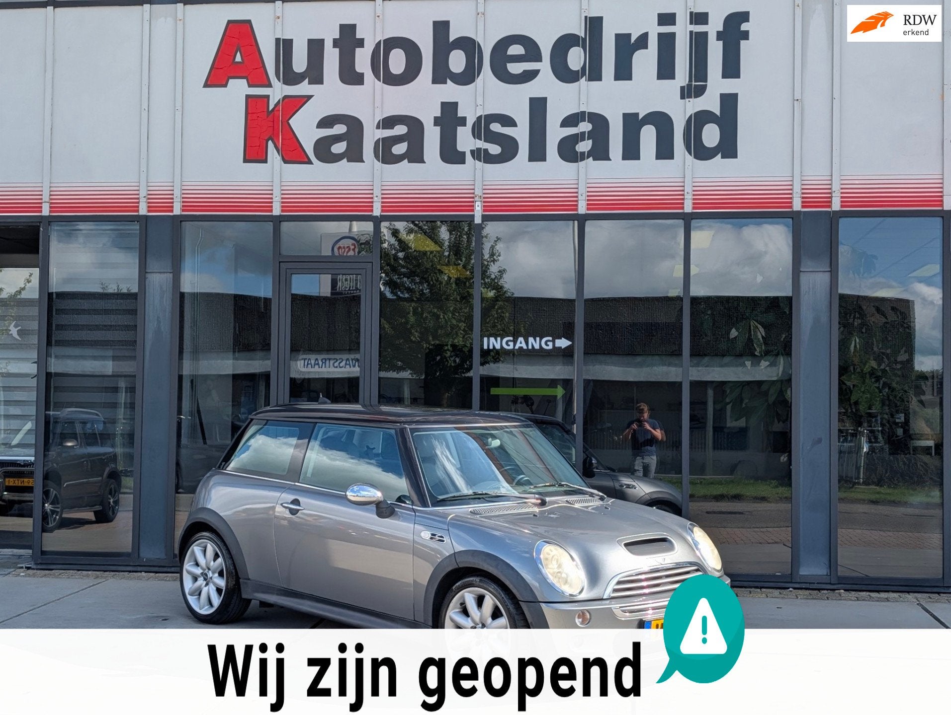 Mini 3-Deurs 1.6 Cooper S Chili - Leer - Airco - NIEUWE APK, Auto's, Mini, Voorwielaandrijving, Gebruikt, Zwart, 4 cilinders