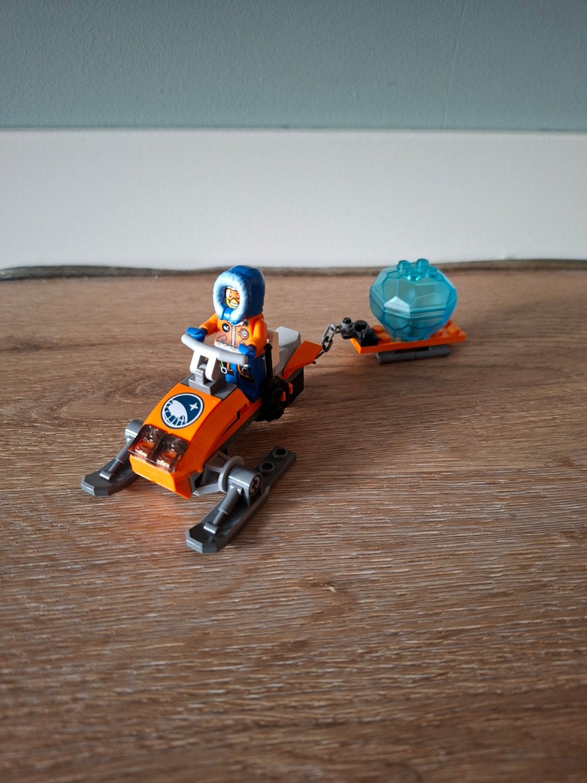 Lego City 60032 Arctische Sneeuwscooter met minifiguur, Compleet, City, Lego, Ophalen of Verzenden