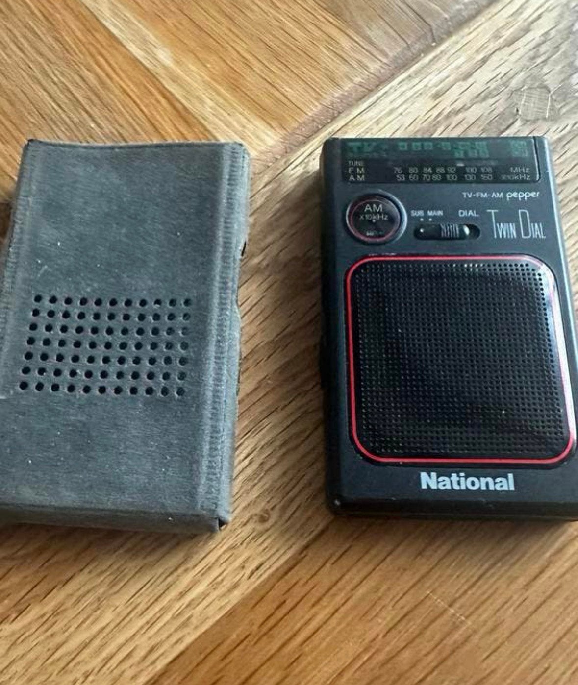 Vintage National transistorradio. functioneert goed, Ophalen of Verzenden, Gebruikt, Transistorradio