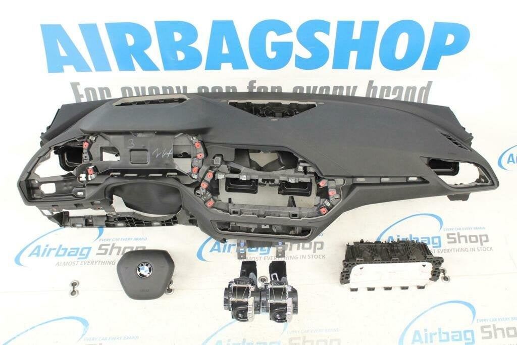 Airbag set - Dashboard HUD zwart speaker BMW 1 serie F40, Gebruikt, Ophalen of Verzenden
