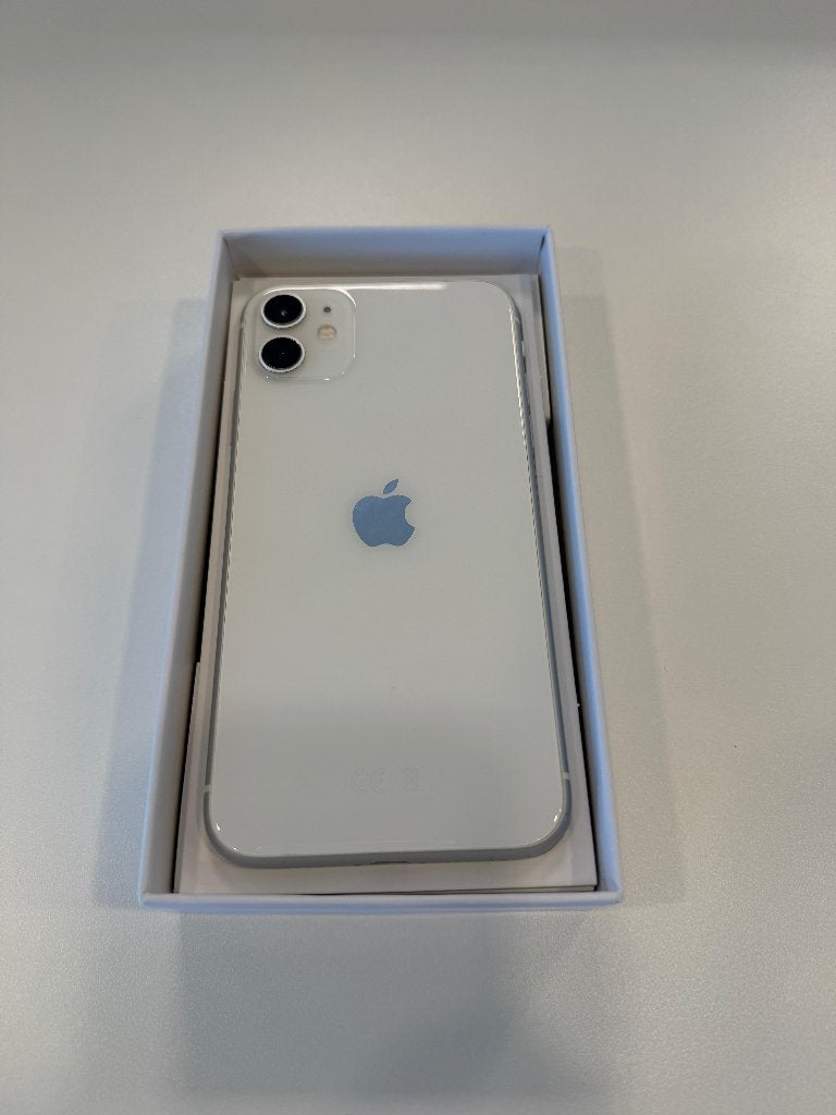 iPhone 11 64GB wit met doos | batterijmelding, Gebruikt, Wit, 64 GB, Zonder abonnement