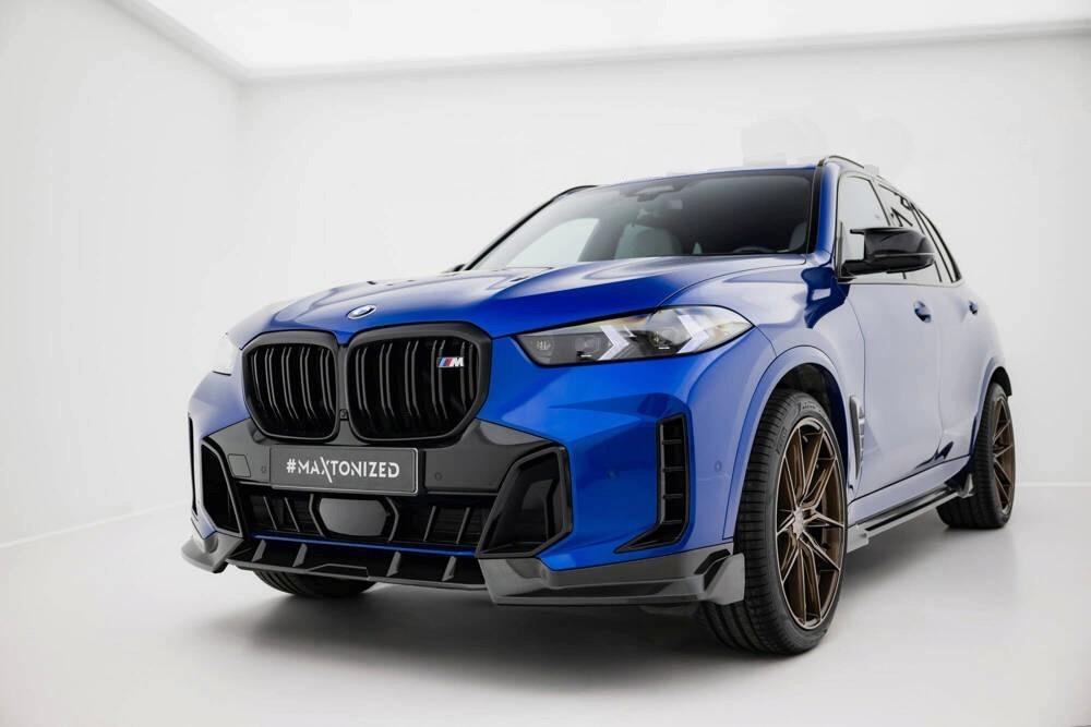 Carbon Voorlip sideskirt diffuser spoiler X5 G05 M-Pack 23+, Ophalen of Verzenden