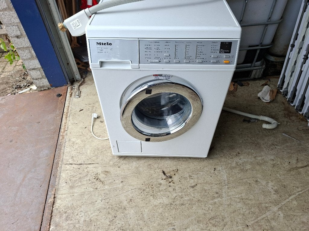 wasmachine miele 1450 toeren in top staat, Ophalen, 1200 tot 1600 toeren, Gebruikt, 85 tot 90 cm