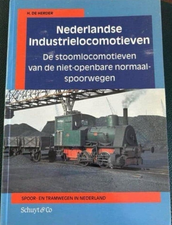 Nederlandse Industrielocomotieven - H. de Herder, Ophalen of Verzenden, Gelezen, Trein