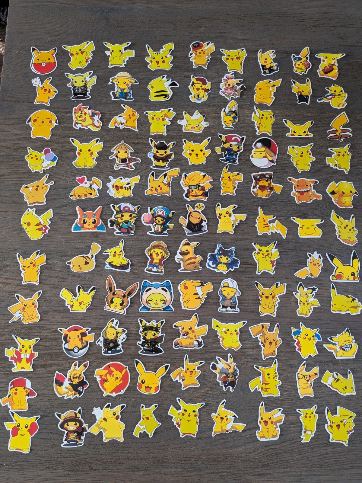 Pokémon Pikachu stickers (99 stuks), Ophalen of Verzenden, Nieuw
