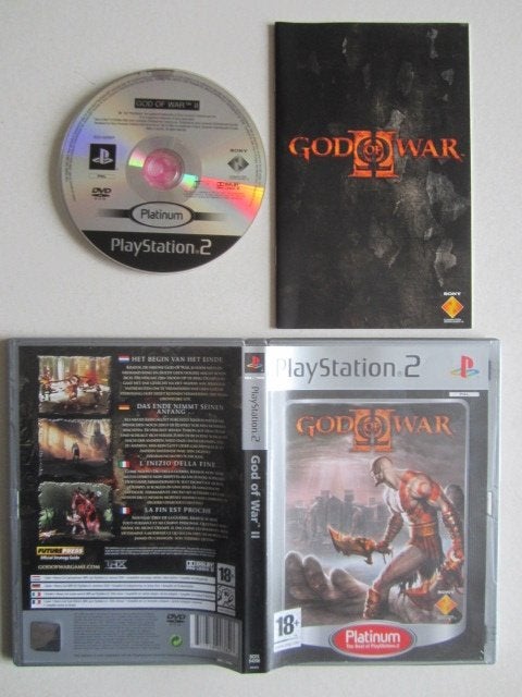 God of War 2 PS2 Playstation 2, Spelcomputers en Games, Games | Sony PlayStation 2, Avontuur en Actie, Vanaf 18 jaar, 1 speler