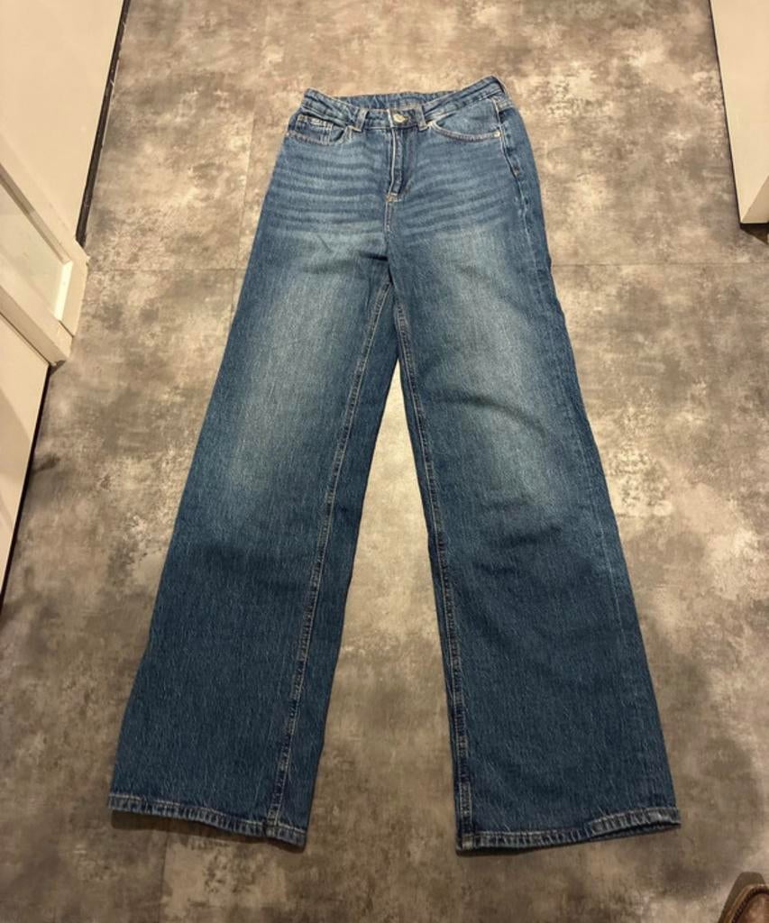 Vero Moda wide leg jeans maat 27/32, Ophalen of Verzenden, Nieuw, Blauw, W27 (confectie 34) of kleiner