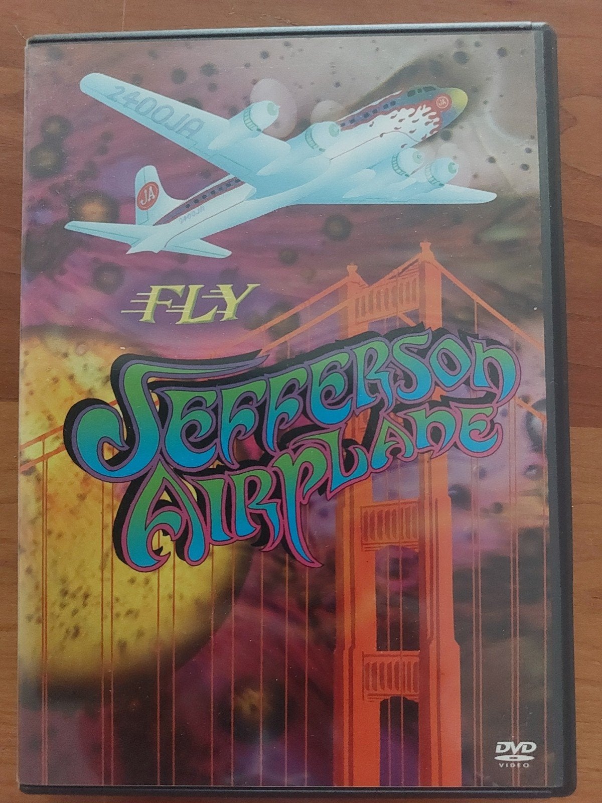 Fly Jefferson Airplane DVD - Documentaire en optredens, Inclusief doosje, Alle leeftijden, Ophalen of Verzenden, Spaans