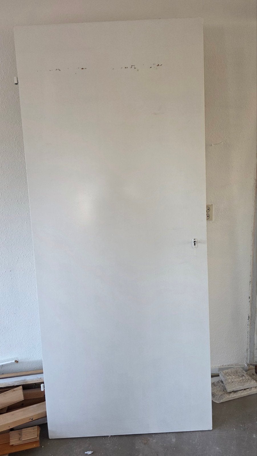 Gratis: (Kast)deur 200 x 83 cm (opdekkant: 201.5 x 85.5 cm), Ophalen, Gebruikt, 80 tot 100 cm, Binnendeur