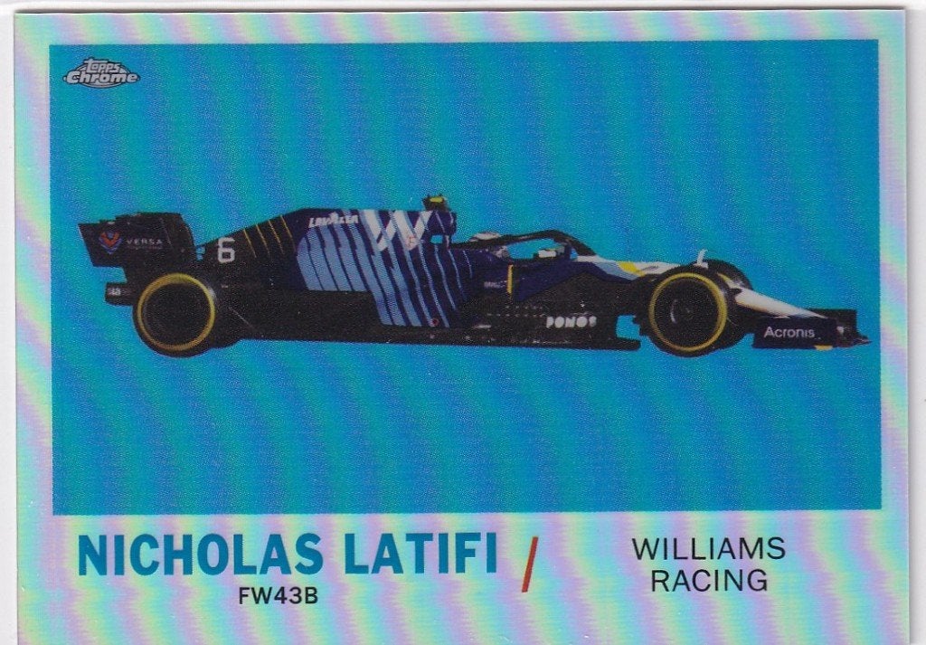 Nicholas Latifi 1961 Refractor #T61-NL, Verzenden, Nieuw, Formule 1
