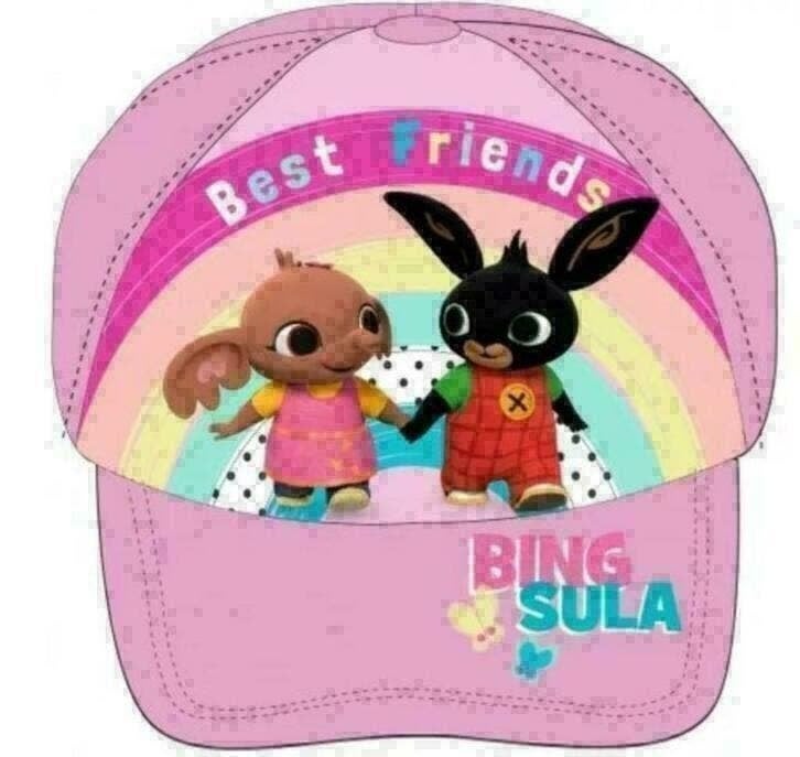 Bing Konijn Baseball Cap - Roze Pet, Ophalen of Verzenden, Nieuw, Meisje, Pet
