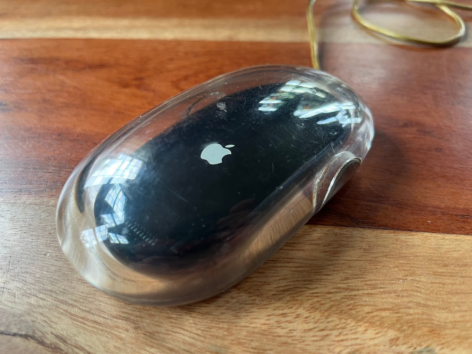 Apple Pro Mouse, Computers en Software, Ophalen, Gebruikt, Bedraad, Muis
