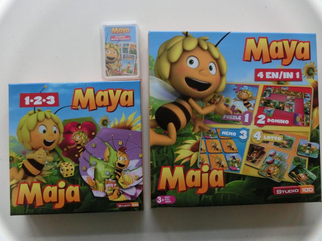 Set van 3 Maya de Bij spelletjes, Ophalen, Zo goed als nieuw, Jongen of Meisje