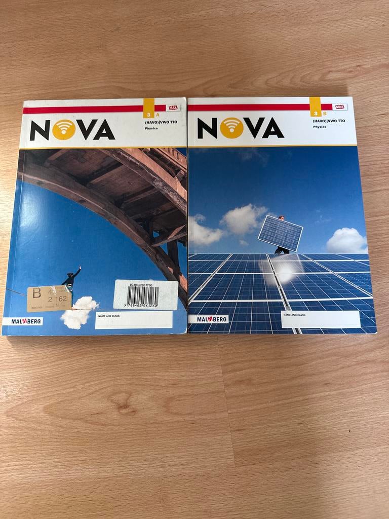 Nova Natuurkunde 3 havo vwo tto A en B nieuw, Ophalen of Verzenden, Nieuw, HAVO, Natuurkunde