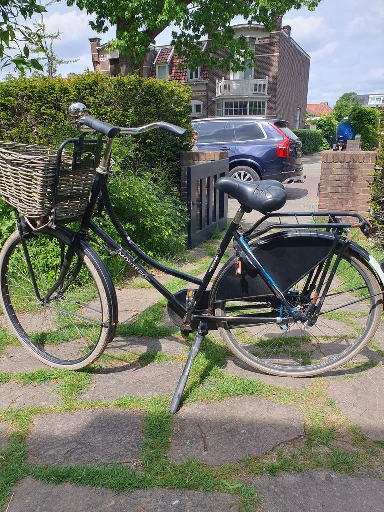 Nette en sterke Montego omafiets, Fietsen en Brommers, Fietsen | Dames | Omafietsen, Ophalen, Terugtraprem, Gebruikt, Montego