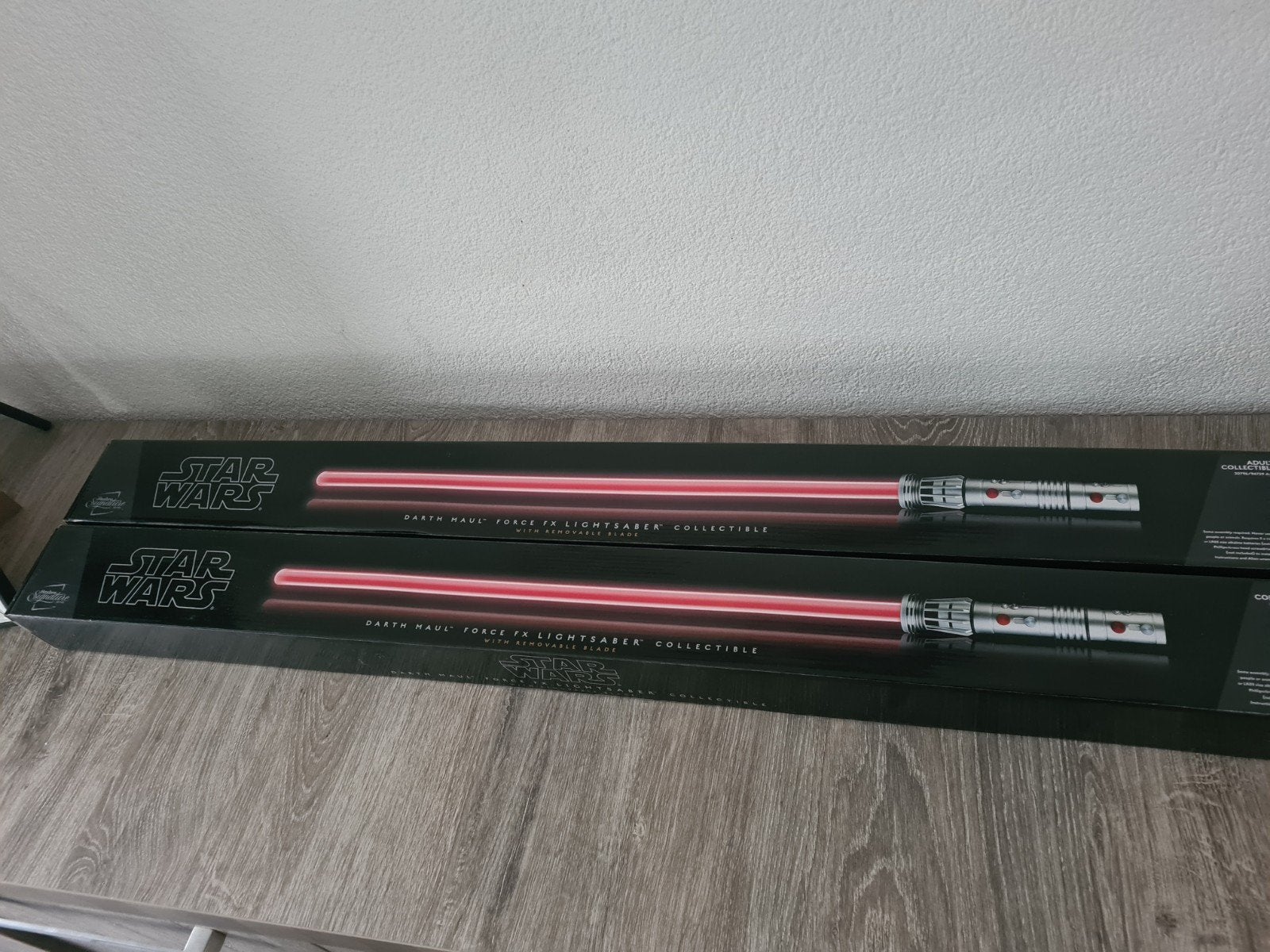 Star Wars Darth Maul Force FX Lightsaber Replica, Verzamelen, Star Wars, Ophalen of Verzenden, Zo goed als nieuw, Replica