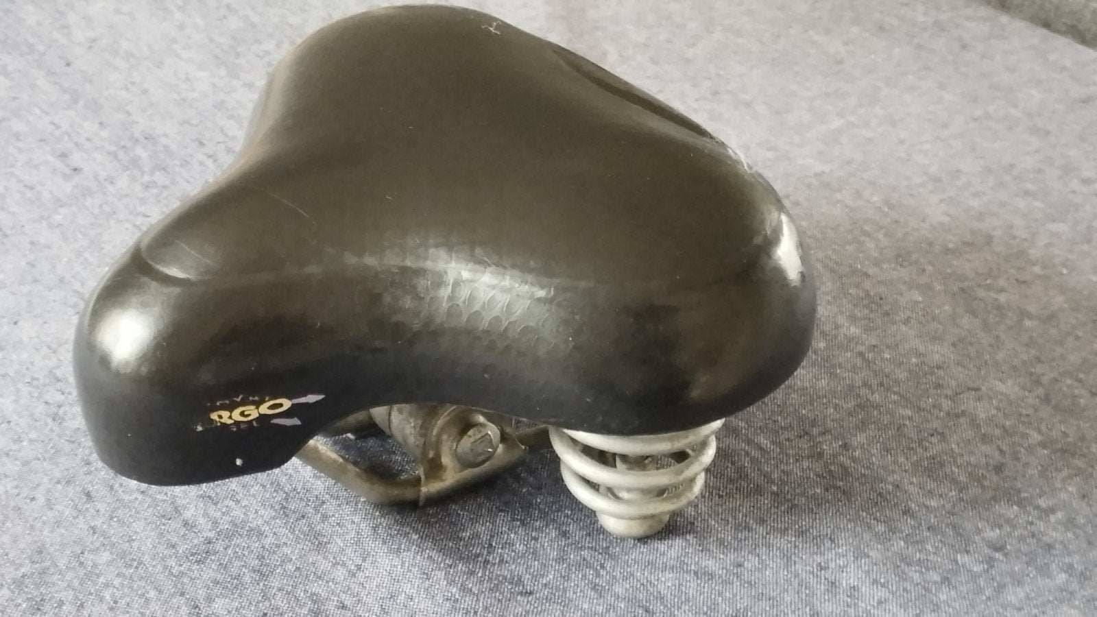 Selle Royal comfortabel stadsfietszadel met vering, Gebruikt, Kunststof, Ophalen of Verzenden, Zadel