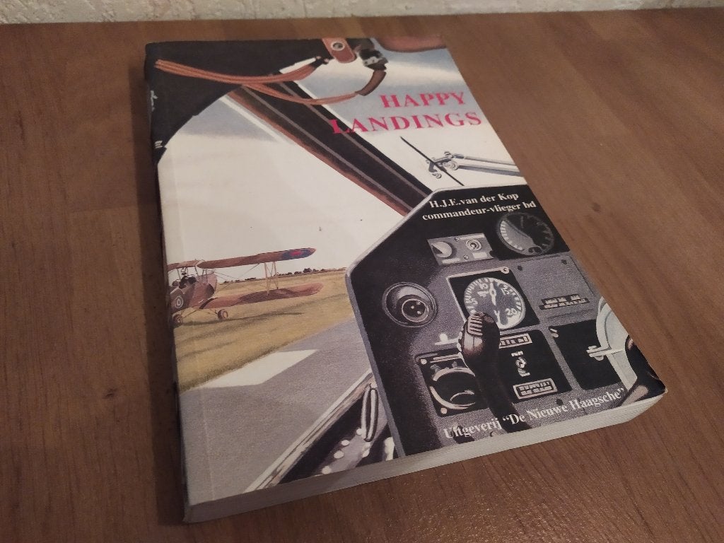Happy Landings - Merkwaardige Anekdotes in de Luchtvaart, Ophalen of Verzenden, Gelezen, Vliegtuig
