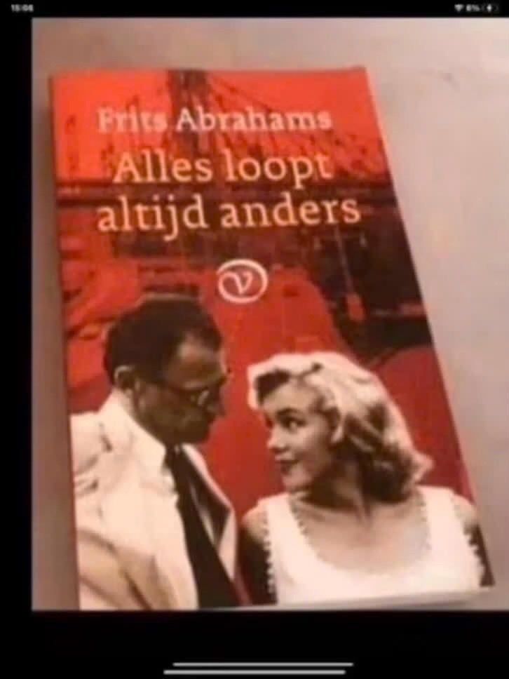 Frits Abrahams - Alles loopt altijd anders, Gelezen, Ophalen of Verzenden, Frits Abrahams, Overige onderwerpen