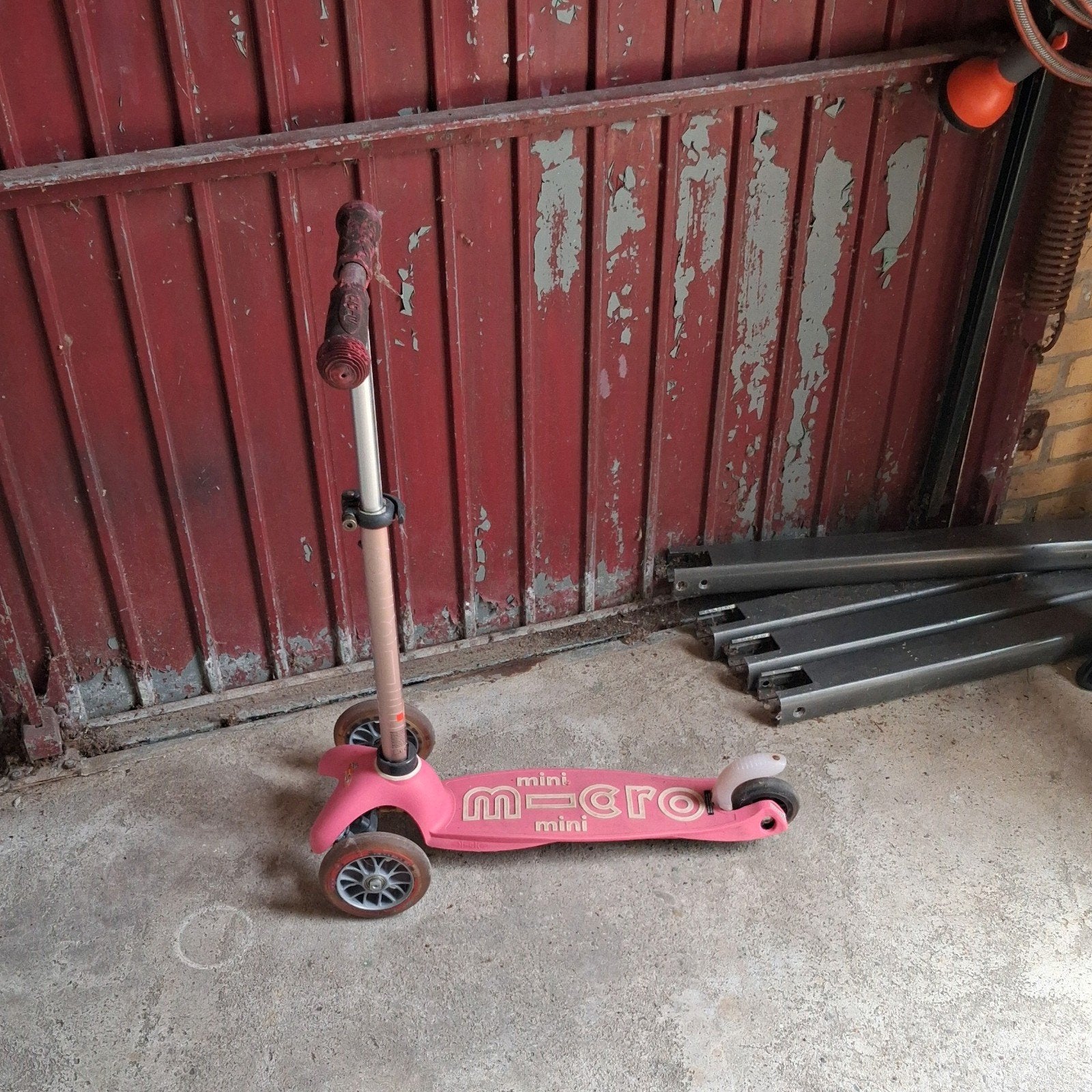 Roze step, Ophalen, Zo goed als nieuw, Gewone step, Micro Step Mini