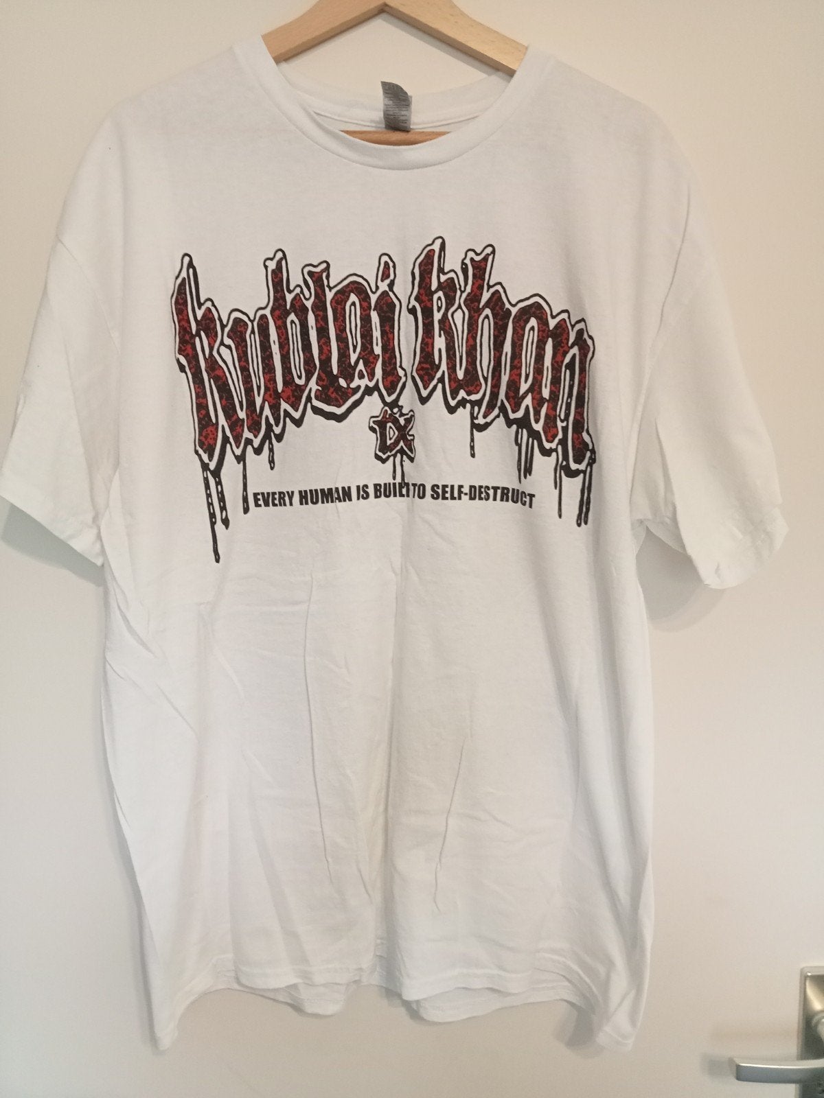 Kublai Khan T-shirt XL - Beatdown Hardcore/Metalcore, Wit, Maat 46/48 (XL) of groter, Nieuw, Ophalen of Verzenden