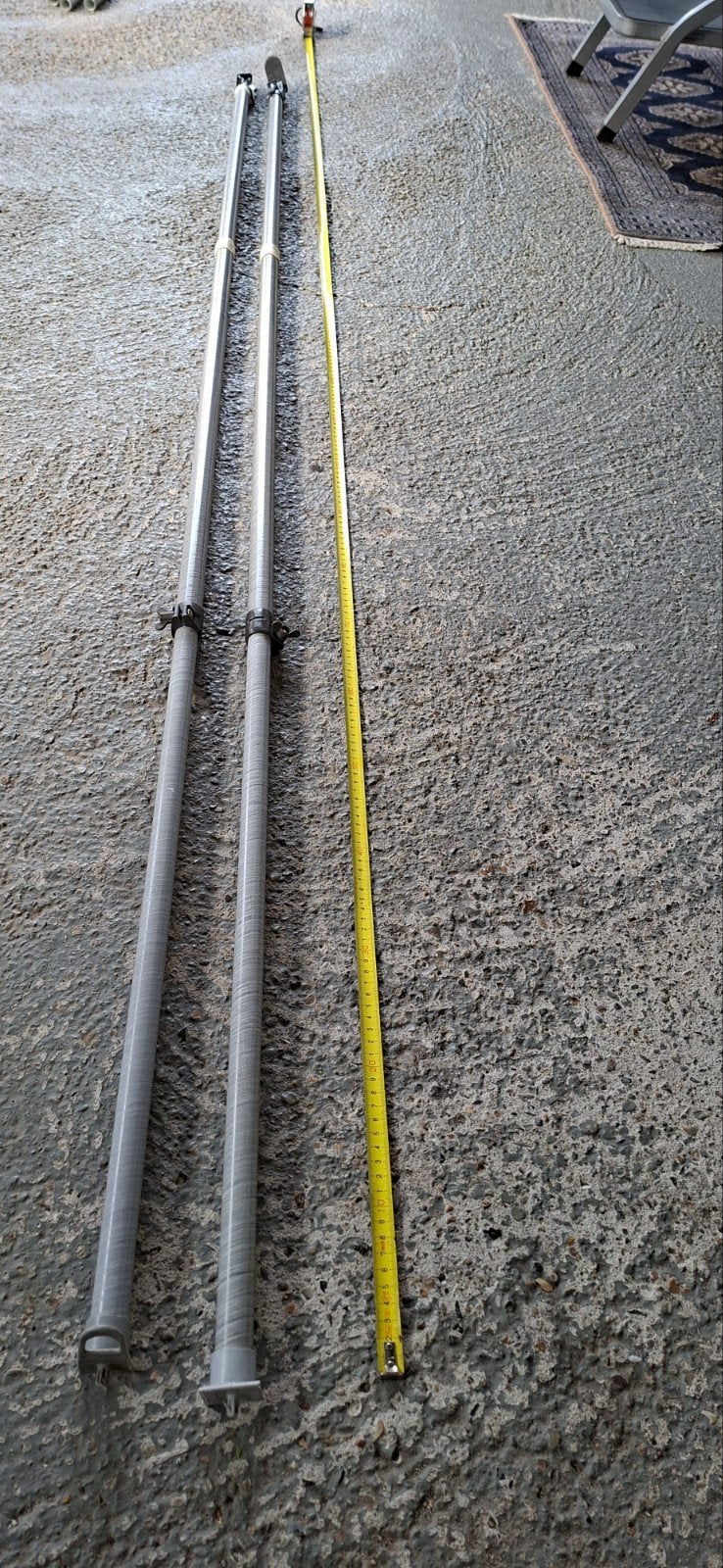 Isabella Fibermax Extra Staanders met Nieuwe Koppelingen, Ophalen of Verzenden, Gebruikt
