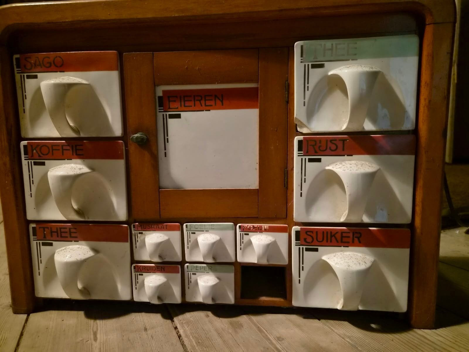 antiek keuken meubel, Ophalen