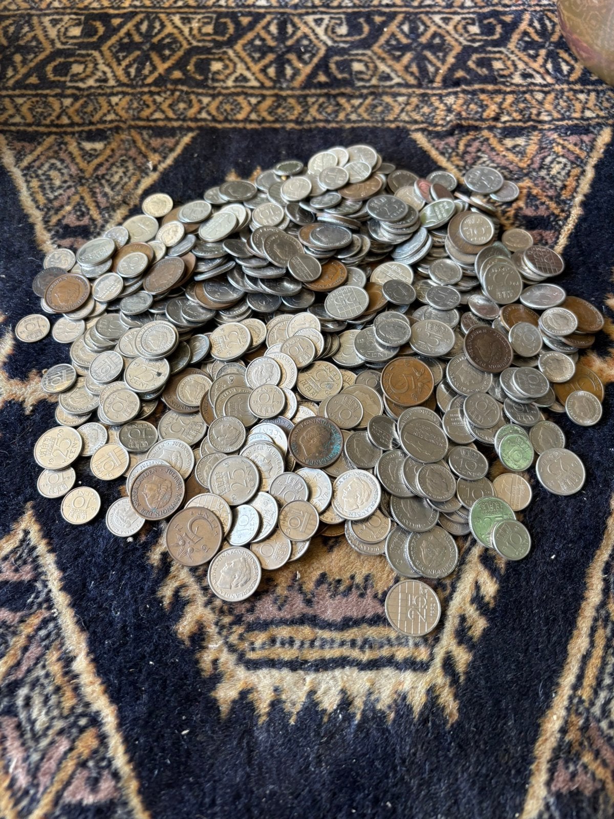 Meer dan 1 kilo oud Nederlands muntgeld, Ophalen of Verzenden, Koningin Wilhelmina, 10 cent, Losse munt