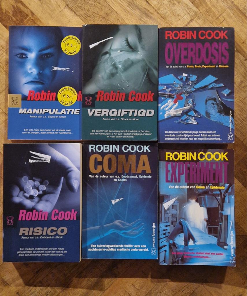 Robin Cook leesboeken, Ophalen of Verzenden, Gelezen, Robin Cook, Nederland