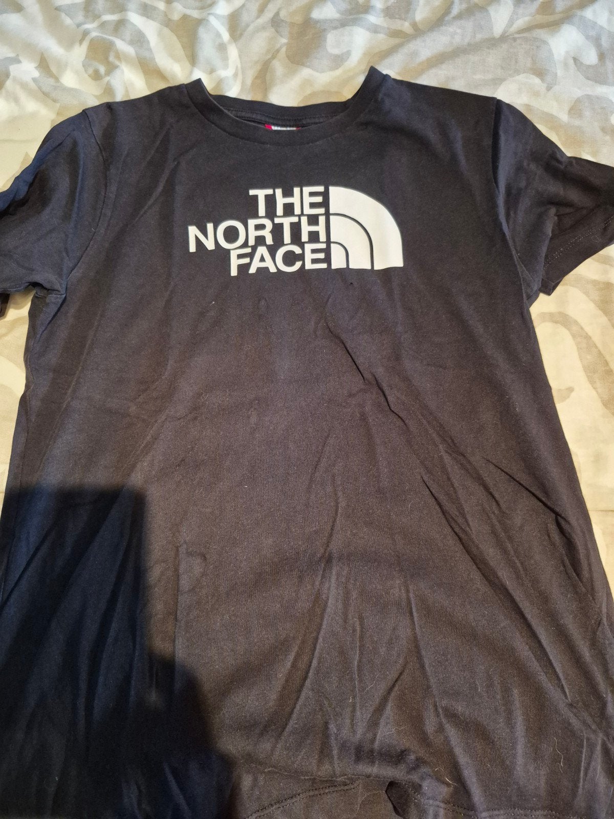 The North Face T-shirt Zwart Youth/Junior XL/TG, Ophalen, Gebruikt, The North Face, Jongen of Meisje