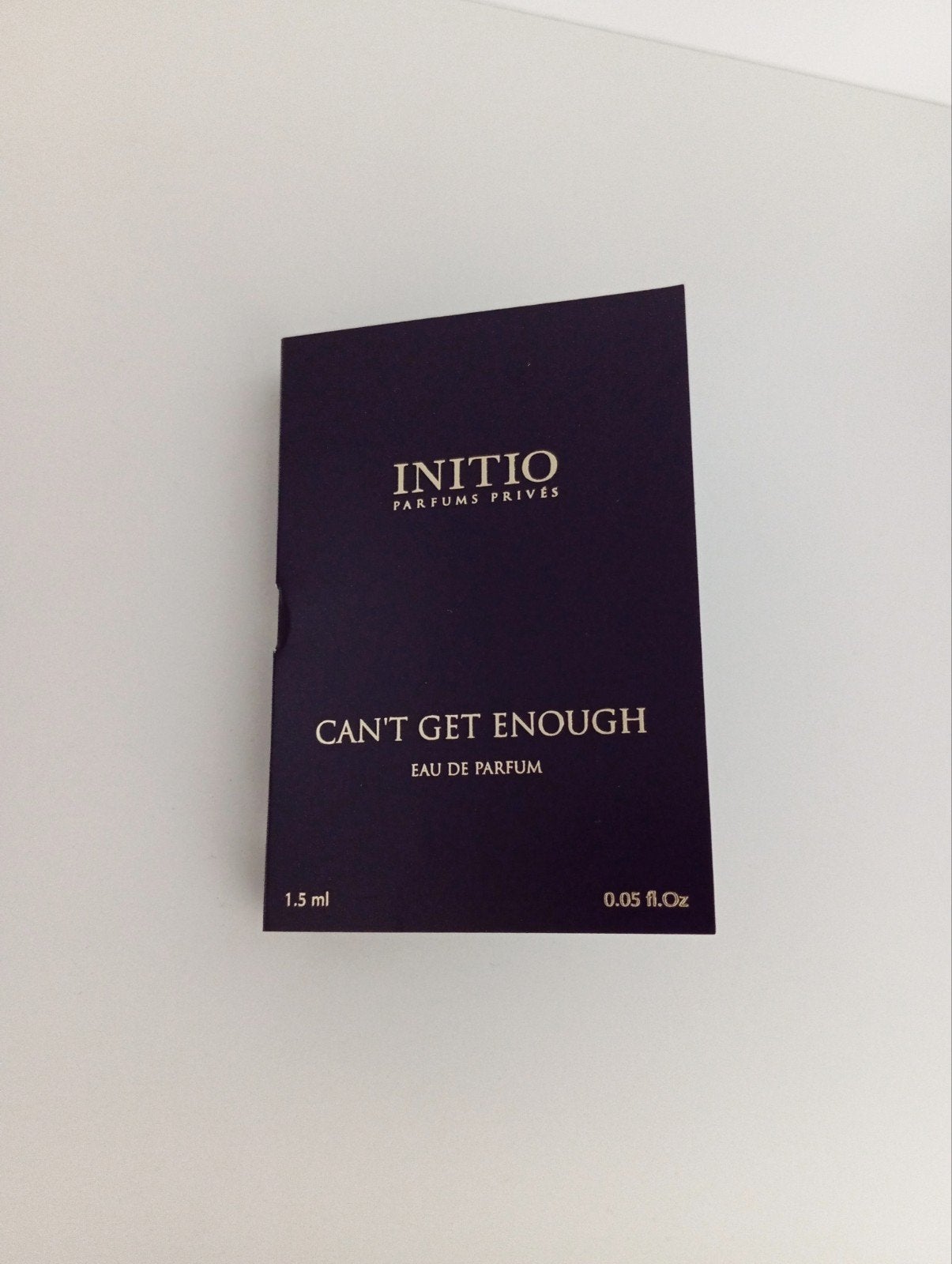 New Initio Parfum Prives Niche Can't Get Enough sample 1,5ml, Ophalen of Verzenden, Nieuw