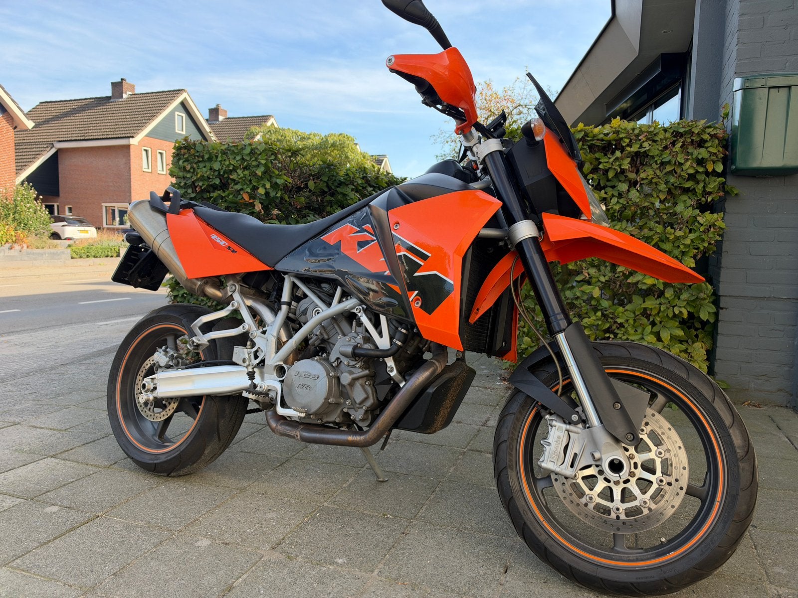 KTM 950 SM nette staat en groot onderhoud gehad., Motoren, 2 cilinders, 950 cc, Bedrijf, Meer dan 35 kW